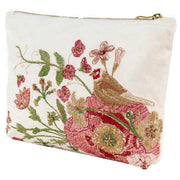 powder-goldfinch-mid-size-embroidered-zip-pouch---whitegreenpink-35503879
