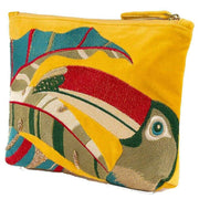 powder-tropical-toucan-mid-size-embroidered-zip-pouch---yellowredblue-35503877