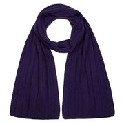 falke-pure-cashmere-ribbed-scarf---violet-34458932