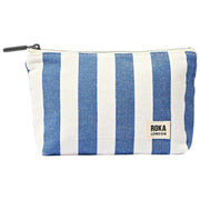 roka-maida-vale-small-cotton-canvas-pouch---denim-blue-stripewhite-35904227