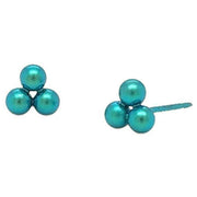 ti2-titanium-small-triple-bead-stud-earrings---kingfisher-blue-34455679