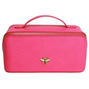 Alice Wheeler London Luxury Train Case - Hot Pink