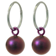 ti2-titanium-bead-charm-hoop-earrings---brown-34455916