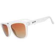 Goodr Root Beer Sommelier Sunglasses - Clear/Translucent