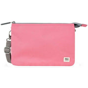 Roka Carnaby XL Recycled Canvas Crossbody Bag - Tulip Pink