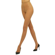Wolford Individual Ultra Sheer 10 Denier Tights - Caramel Beige