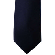 David Van Hagen Diagonal Ribbed Tie - Navy