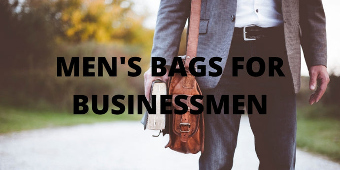 ビジネスマンのための男性用バッグ