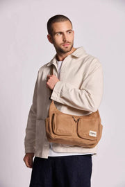 Hindbag Emile マルチポケット ショルダーバッグ - シナモンブラウン