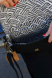 Hindbag Margault キルティング ショルダー バッグ - ブラック