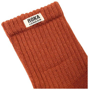 Roka Windsor ソリッド クルー ソックス - ブラン ブラウン