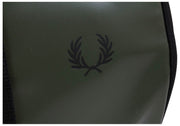 Fred Perry クラシック バレル バッグ - ローレル リース グリーン/ブラック