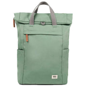 roka-finchley-a-medium-recycled-canvas-backpack---frost-green-34462581