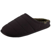 isotoner-sport-quilted-mule-slippers---black-34523501