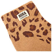 Roka ウェンブリー アンケ ソックス - サバンナ レオパード サンド ベージュ