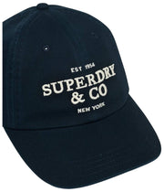 Superdry & Co Company ロゴ ベースボール キャップ - Eclipse ネイビー