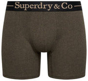 Superdry & Co トリプル パック トランクス - ブラウン マール/ブラウン グリット/タン マール