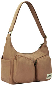 Hindbag Emile マルチポケット ショルダーバッグ - シナモンブラウン
