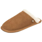 isotoner-real-suede-mule-slippers---tan-34523441