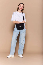Hindbag Margault キルティング ショルダー バッグ - ブラック
