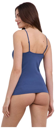 Falke デイリー シームレス スパゲッティ トップ - キャプテン ブルー
