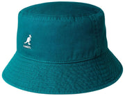Kangol ウォッシュ バケット ハット - ティールブルー