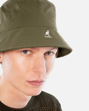 Kangol マルチユーティリティ パッカブル バケット ハット - ダークオリーブグリーン