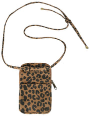 Hindbag Bill Phone Bag - レオパードシナモンブラウン