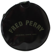 Fred Perry クラシック バレル バッグ - ローレル リース グリーン/ブラック