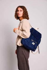 Hindbag Eliot バックパック - ベルベット ネイビー ブルー