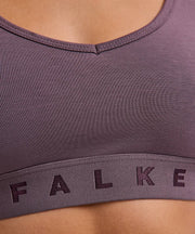 Falke Daily Comfort ビスチェ ブラレット 2 枚組 - ローズ ピンク/パープル