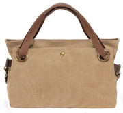 Zede Pont Des Arts Medium Cross Body Bag -Beige Khaki