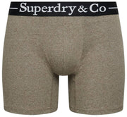 Superdry & Co トリプル パック トランクス - ブラウン マール/ブラウン グリット/タン マール