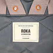 Roka キャンフィールド B ミディアム リサイクル ナイロン バックパック - ベルーガ グレー