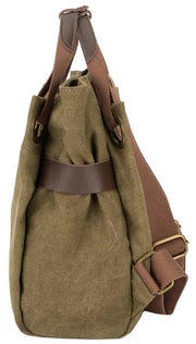 Zede Pont Des Arts Small Backpack -Olive Green