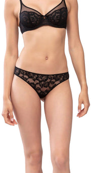 Mey Amazing String Lace Thong -Black