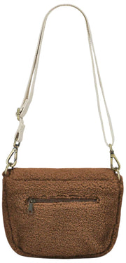 Hindbag Margault テディ ショルダー バッグ - ブラウン
