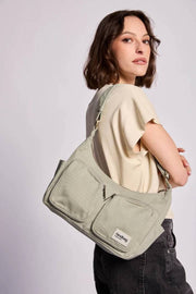 Hindbag Emile マルチポケット ショルダーバッグ - クレイグリーン