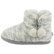 totes-toasties-space-dye-knitted-boot-slippers---grey-34475763