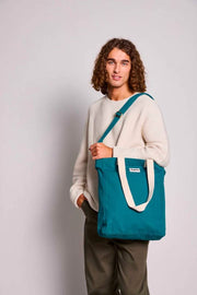 Hindbag Paul トートバッグ - ピーコックブルー