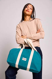 Hindbag Charlie ボウリング バッグ - ピーコック ブルー