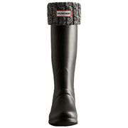 hunter-recycled-6-stitch-cable-tall-boot-socks---blackgrey-34596821