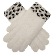 dents-spotted-feather-yarn-knitted-gloves---ivory-white-34477746