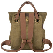 Zede Pont Des Arts Small Backpack -Olive Green