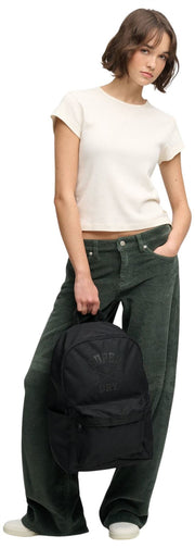 Superdry & Co ヘリテージ バックパック - ブラック