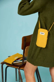Hindbag Bill Phone Bag - サフランイエロー