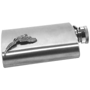 english-pewter-company-6oz-stainless-steel-pheasant-hip-flask---silver-34311243