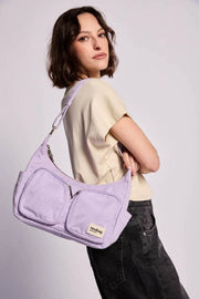 Hindbag Emile マルチポケット ショルダーバッグ - ライラック