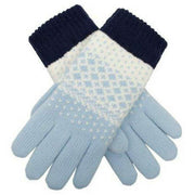 dents-jacquard-polka-dot-knitted-gloves---pale-bluenavy-34477902