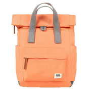roka-canfield-b-small-recycled-nylon-backpack---firecracker-orange-34460566